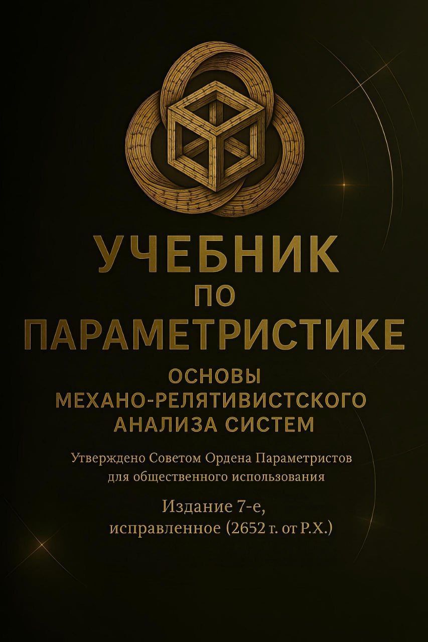 Обложка учебника по параметристике